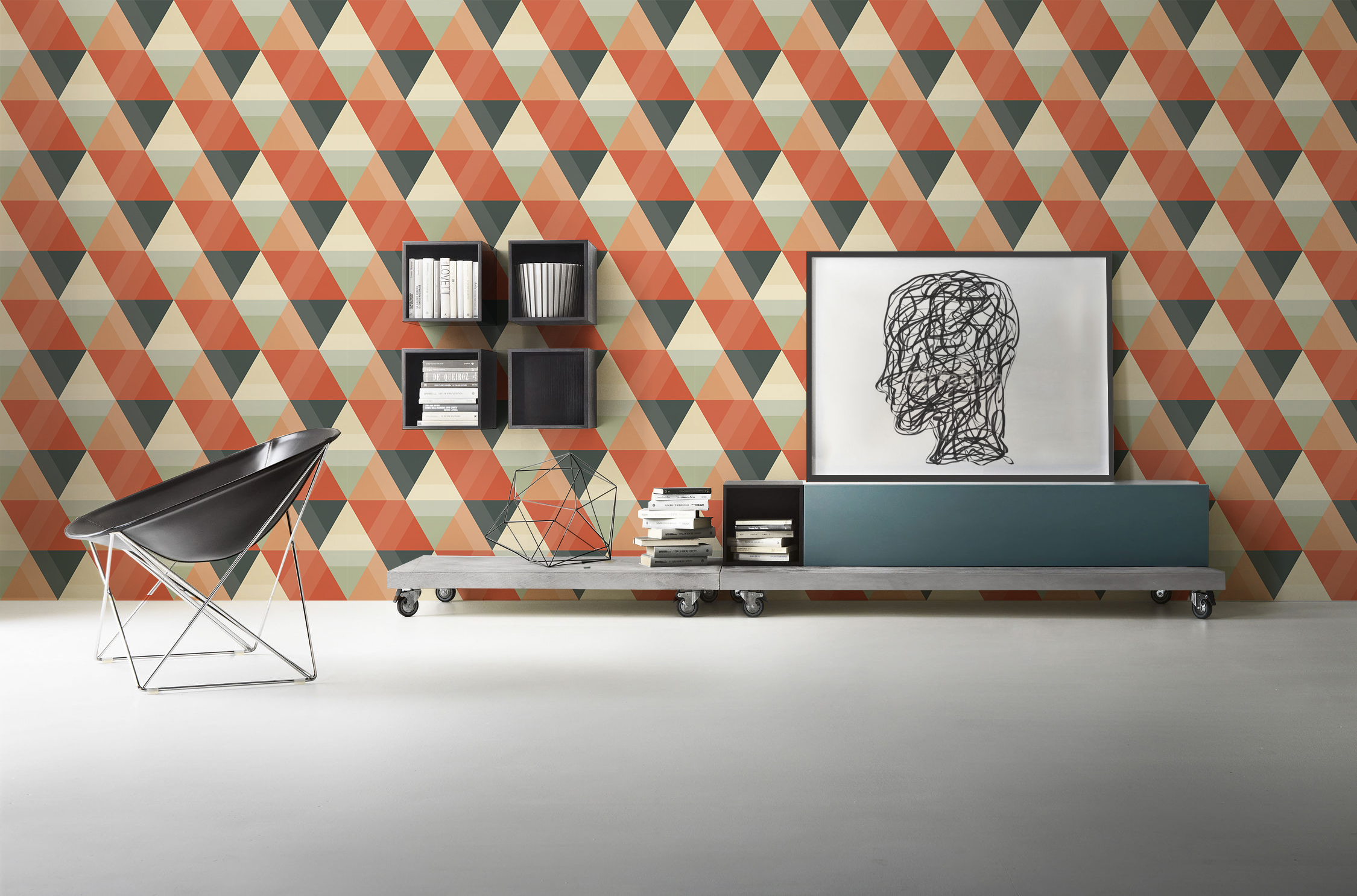 New look • Living room - Contemporary - Art & lifestyle - Textures and patterns - Wall Murals - Posters