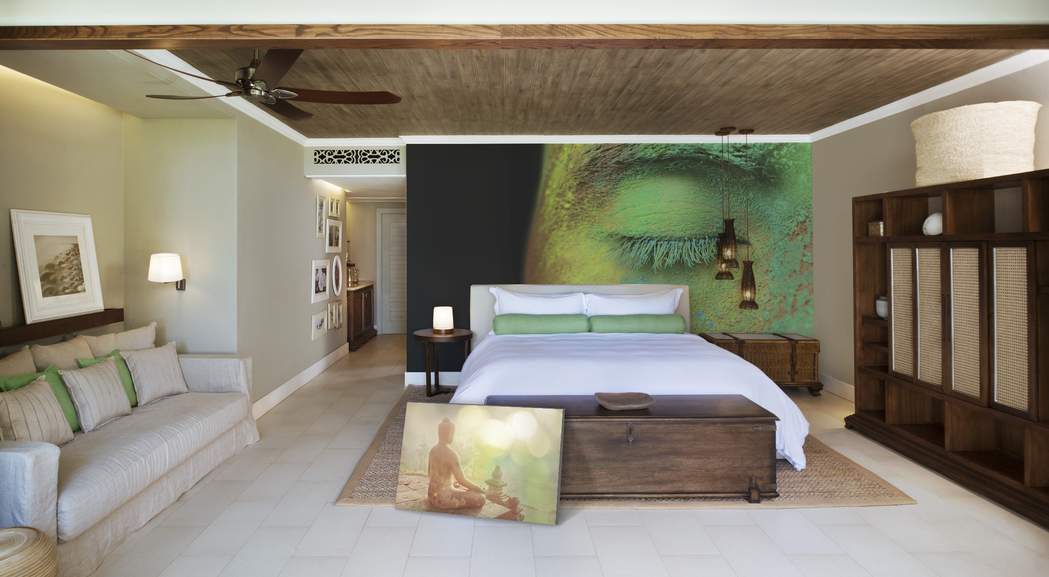 Point of view • Colonial - Bedroom - Architecture and buildings - People - Wall Murals - Prints