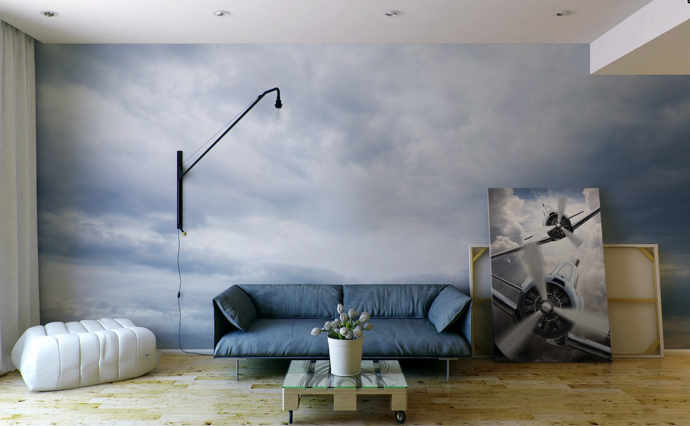 Air Show • Minimalist - Living room - Landscapes - Wall Murals - Prints - Stickers