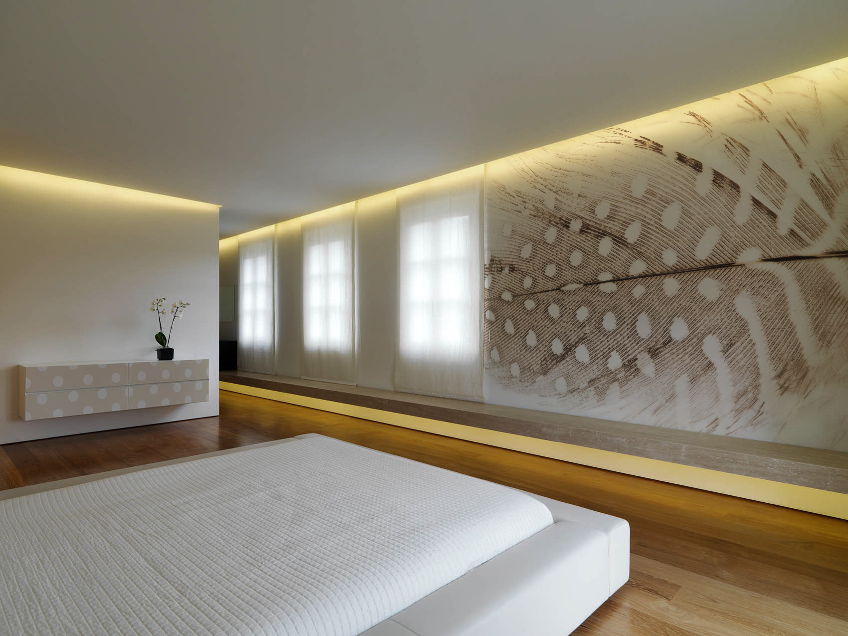 Pen in beige • Minimalist - Bedroom - Textures and patterns - Nature - Wall Murals - Stickers