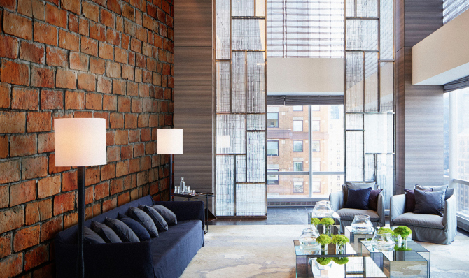 Bricks • Industrial - Living room