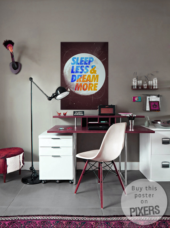The Moon • Contemporary - Teenager's room