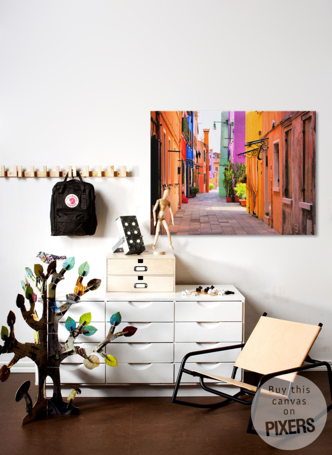 Colourful street • Contemporary - Teenager's room