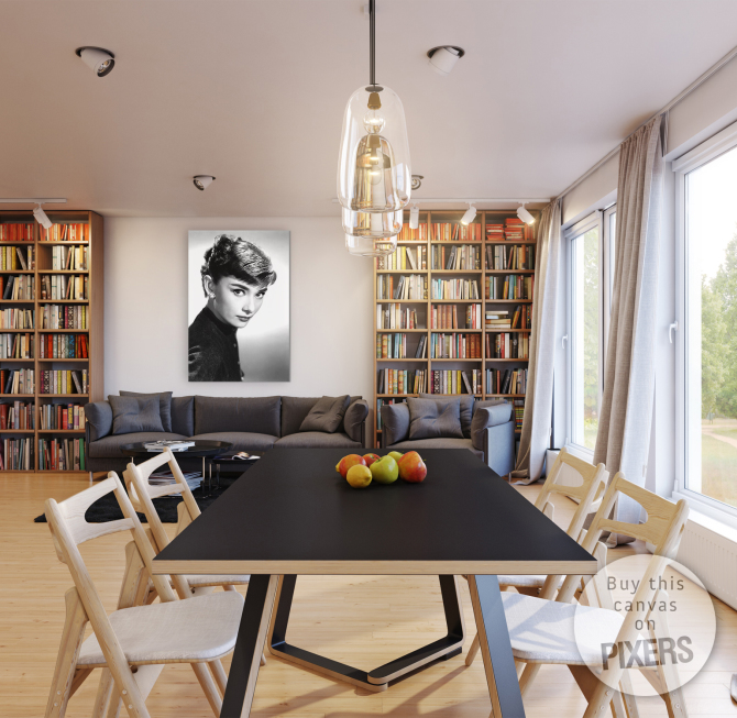 Audrey Hepburn • Classic - Living room