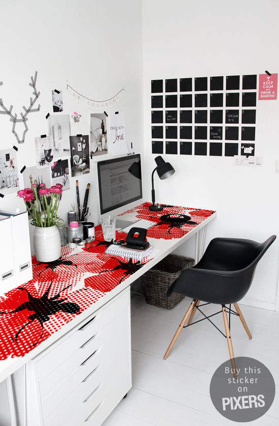 Poppies • Scandinavian - Office