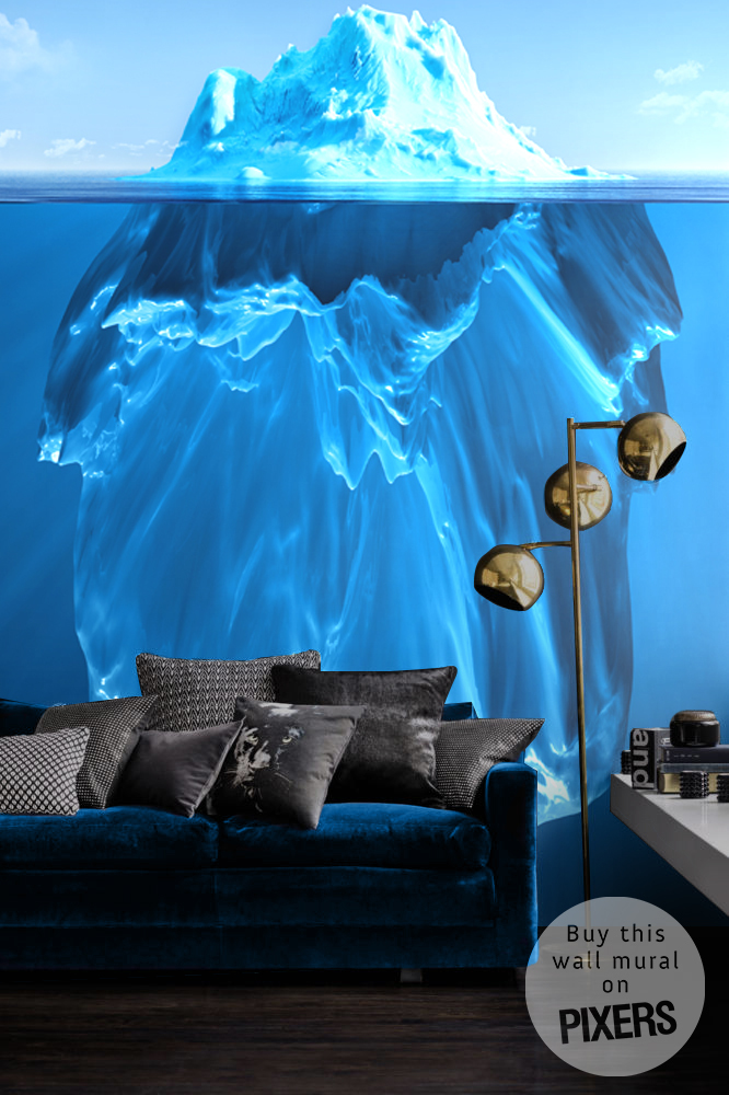 Iceberg • Futuristic - Living room