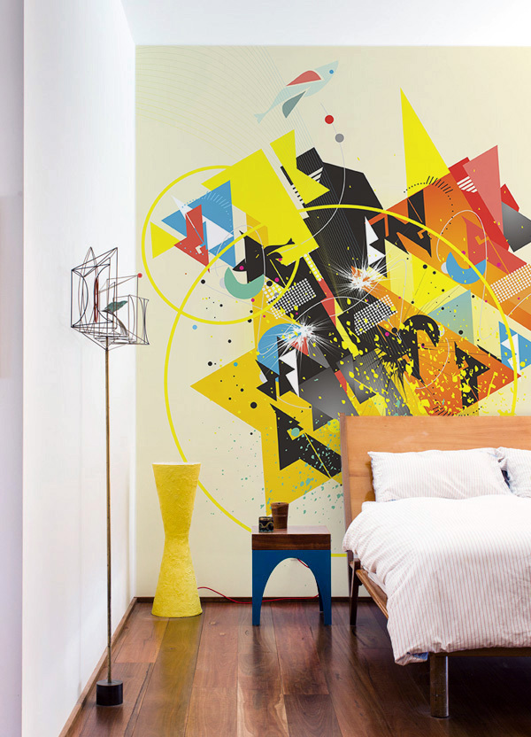 Geometric Abstraction • Futuristic - Bedroom