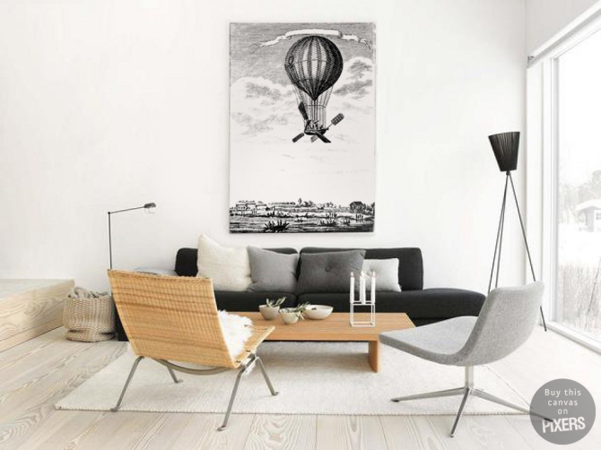 Balloon • Living room - Contemporary