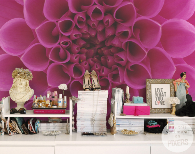 Pink Flower • Teenager's room - Shabby Chic