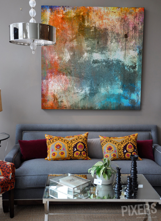 Painting! • Boho - Living room