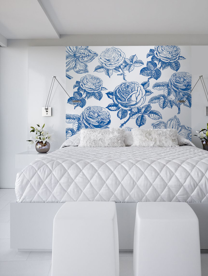 Blue • Minimalist - Bedroom