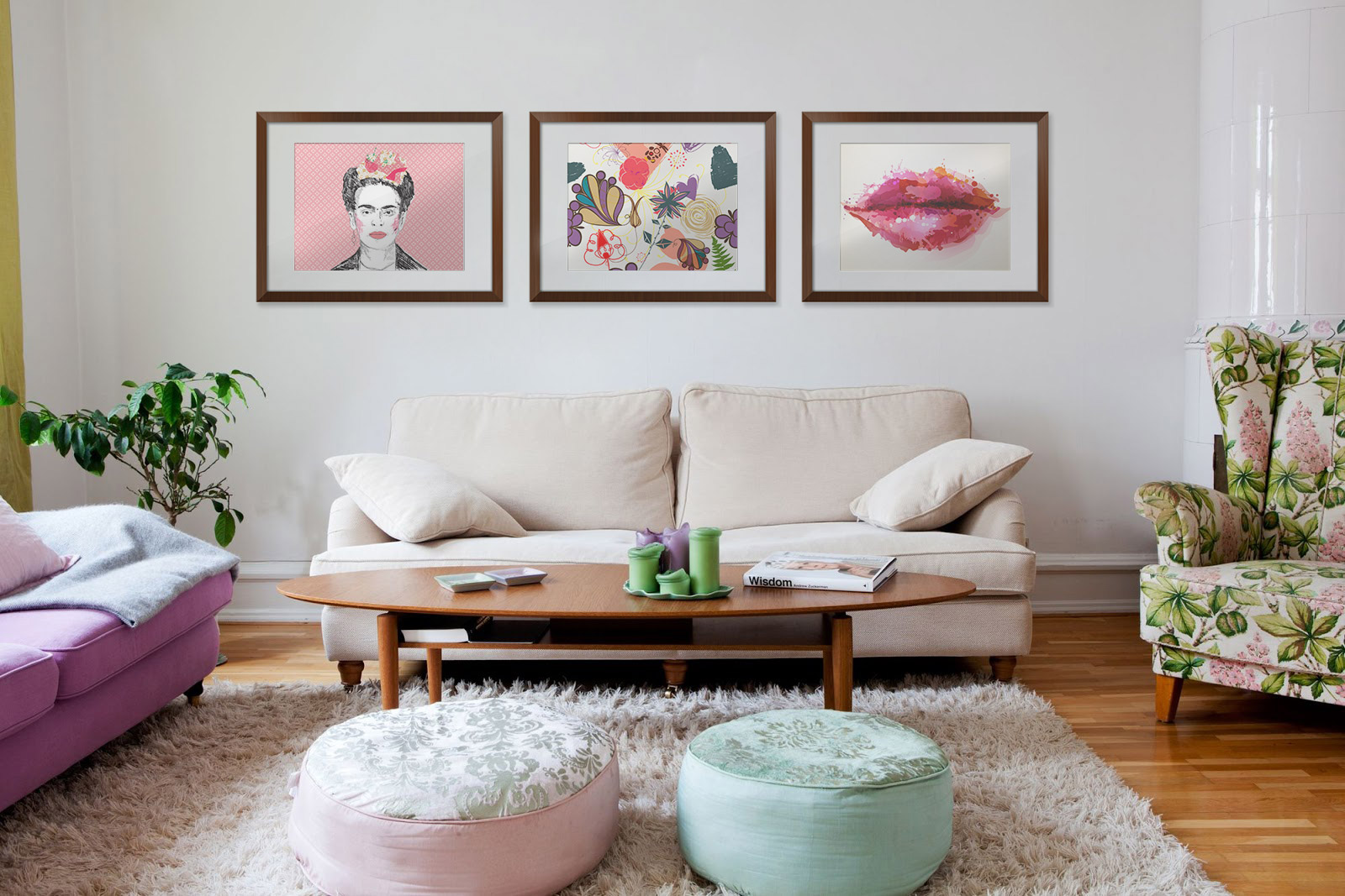 Smile Costs Less • Living room - Eclectic - Art & lifestyle - Posters