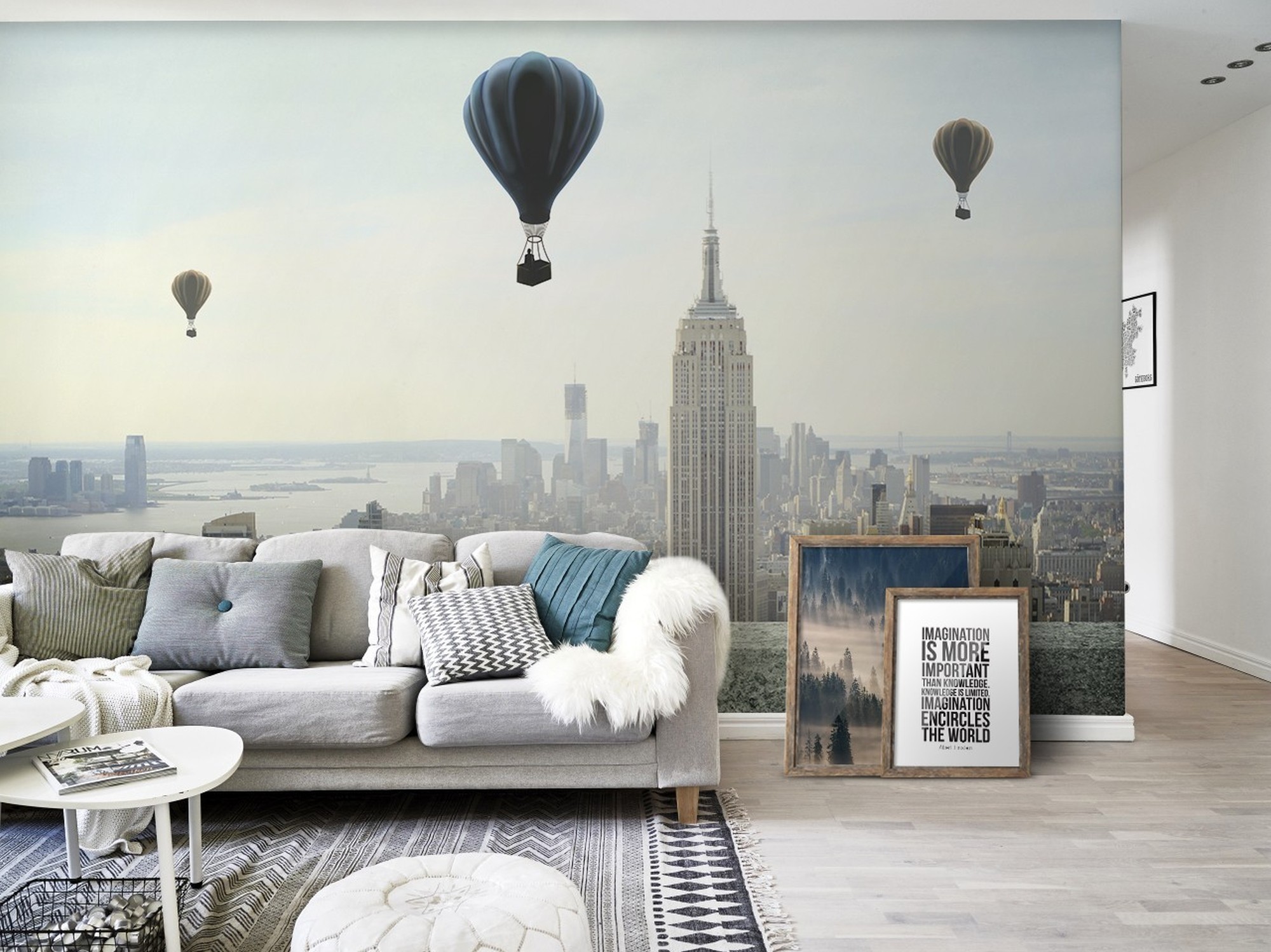 Visiting the world • Scandinavian - Living room - Architecture and buildings - Landscapes - Wall Murals - Posters