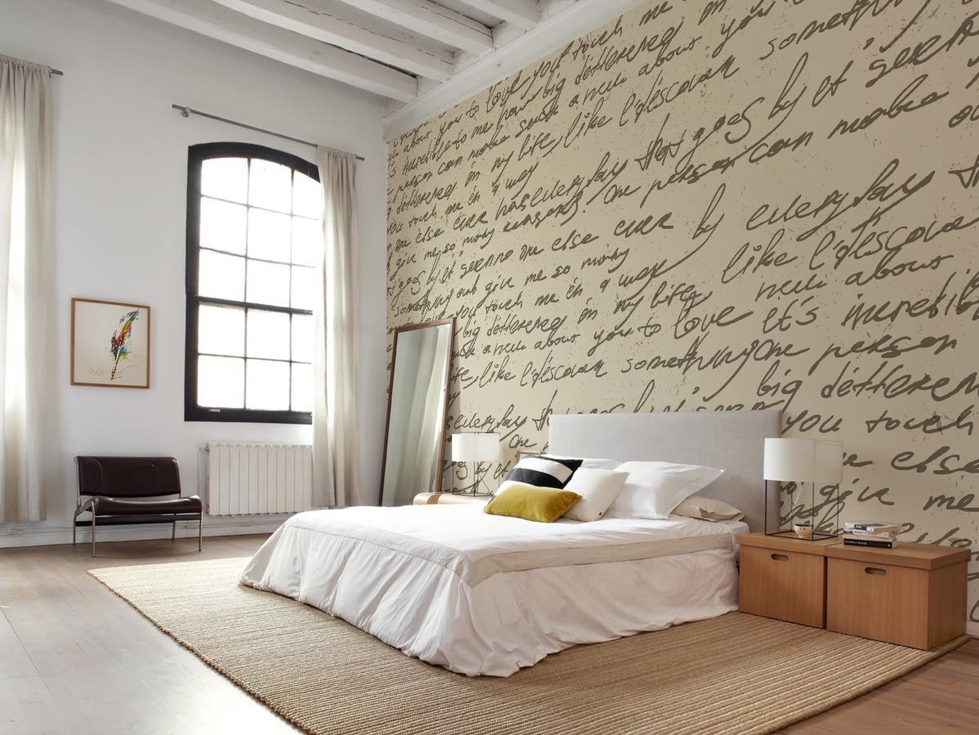 Room Writer • Scandinavian - Bedroom - Art & lifestyle - Wall Murals - Posters