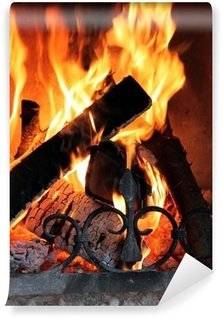 Carte de parati Caminetto