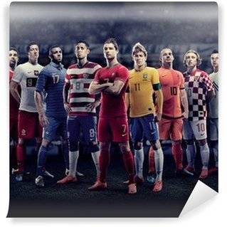 Fototapeten Bekannte Fussballspieler