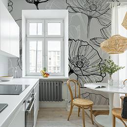 Wall mural for kitchen - Ceglana ściana