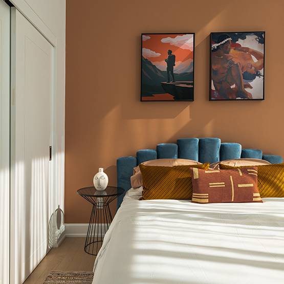 Tapeta do salonu - Wzór kaktusa