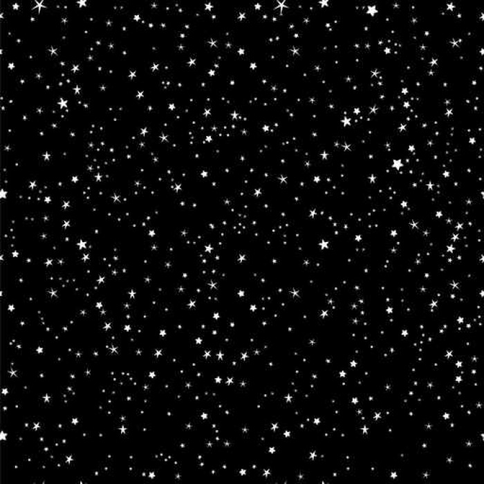 Fotomural El espacio de fondo, cielo nocturno y las estrellas en blanco