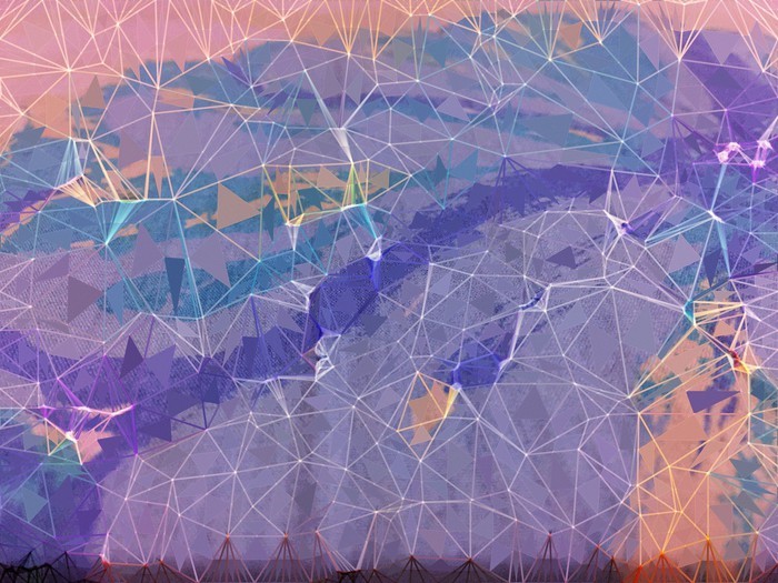 Pink and purple grunge abstract background illustration Wall Mural - Vinyl - Graphic Resources