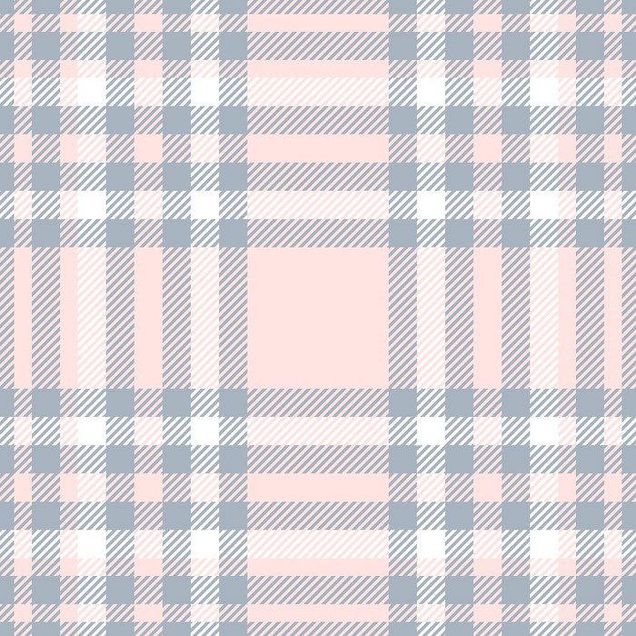 Poster Seamless tartan plaid pattern. Traditional checker texture in 