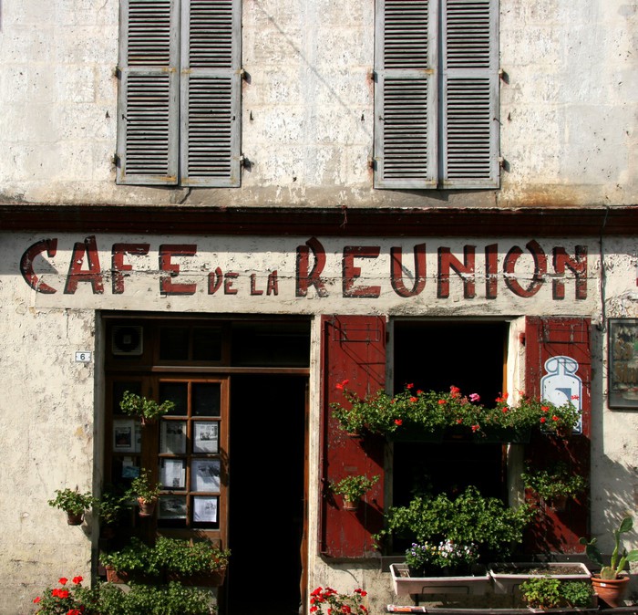 French Cafe Wall Mural
