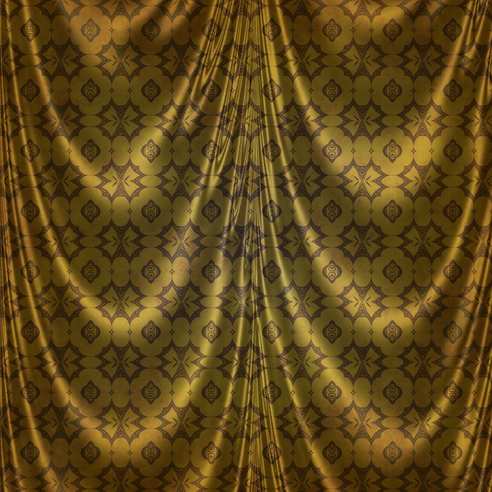 Fotobehang Gouden oosterse klassiek ontwerp op stof gordijnen ... Fotobehang Gouden oosterse klassiek ontwerp op stof gordijnen ...