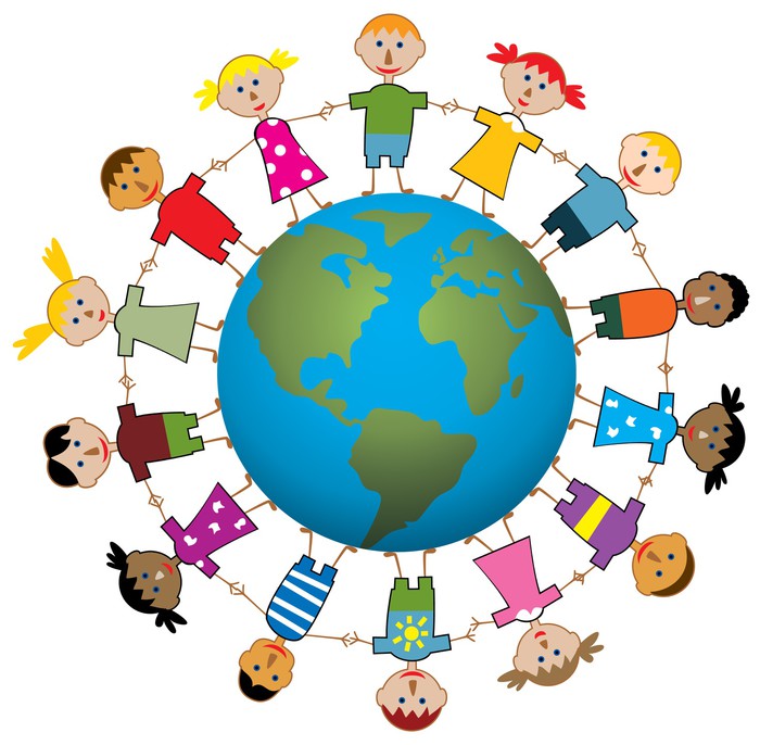 洋書 Kinderzeichnungen aus aller Welt Kinder aus aller Welt: Rund um den Globus wurden 44 Kinder