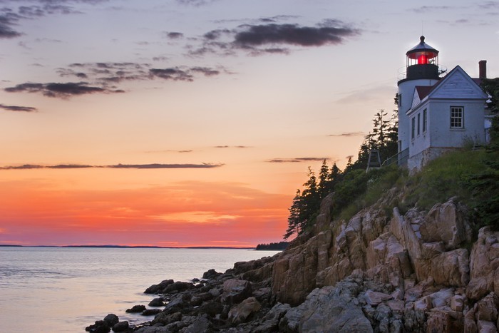 Bass Harbor Head Lighthouse, Acadia National Park, Maine скачать