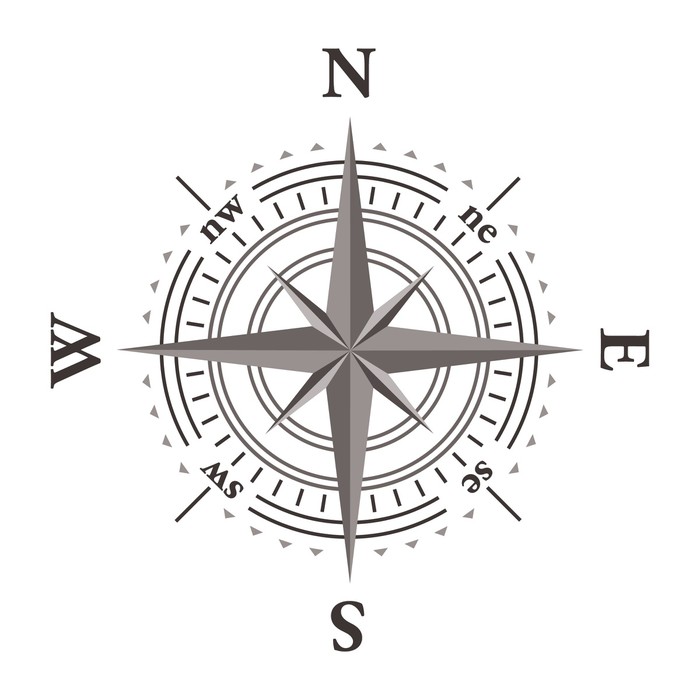 Details about   Compass Shower Curtain Windrose Figures Marine Print for Bathroom 