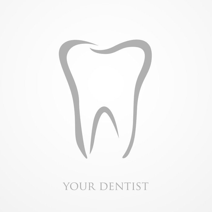 Fotomural Logo diente, dientes, dentista • Pixers® - Vivimos para cambiar