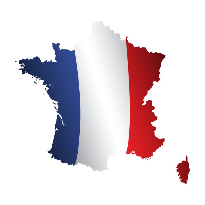 Papier peint France bleu blanc rouge • Pixers® - Nous vivons pour changer