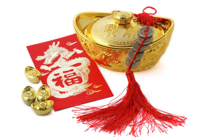 Chinese New Year Decoration Vinyl Wall Mural