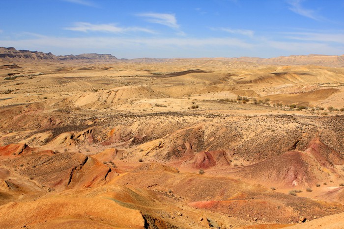 negev çölü harita konumu