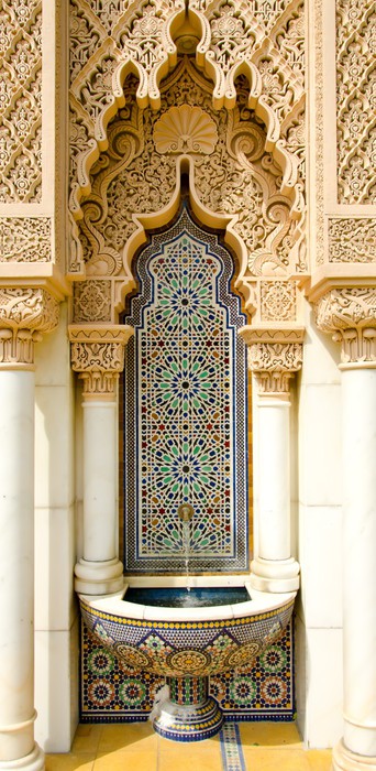 Moroccan Architecture Design Wardrobe Sticker Pixers We Live