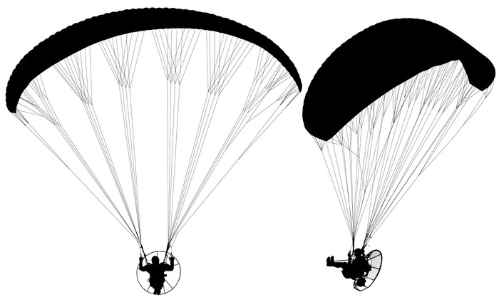 Ofrezca una tarjeta regalo para un vuelo en parapente