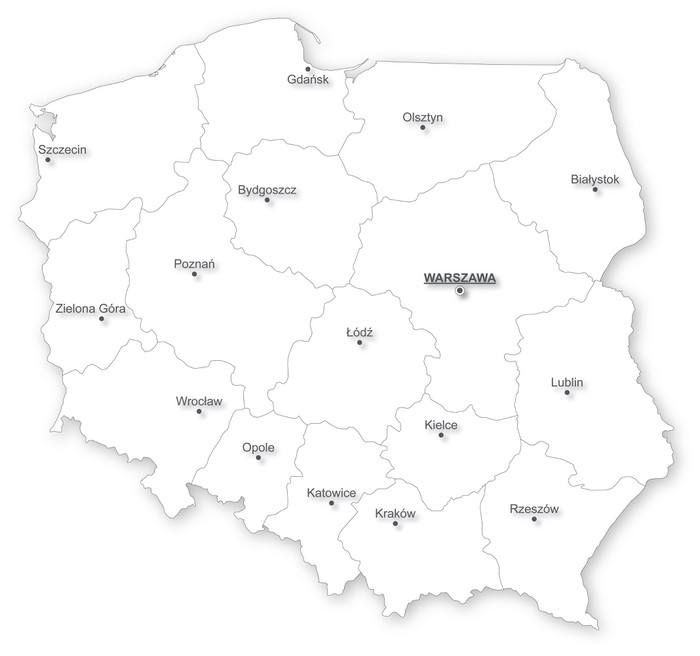 Top 20 Mejores Mapa Województw Polski Do Druku En 2022 7756