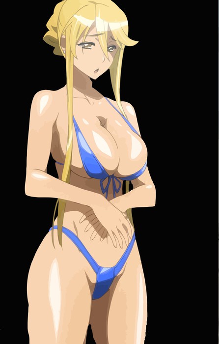 bikini anime girl Cute