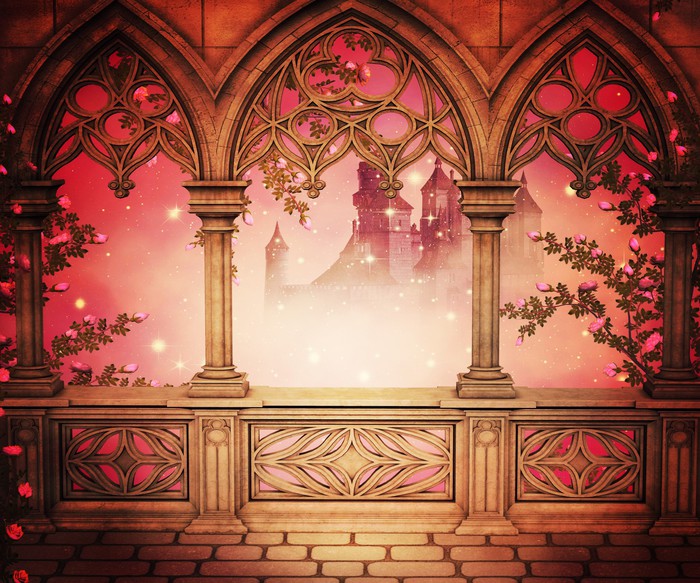 Fototapete Palace Balkon Hintergrund • Pixers® - Wir leben, um zu verändern