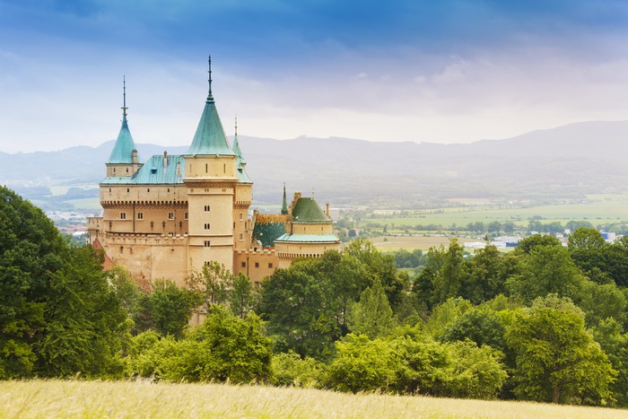 Beautiful Bojnice Castle Wall Mural Pixers We Live To Change Beautiful Bojnice Castle Vinyl Wall Mural Themes