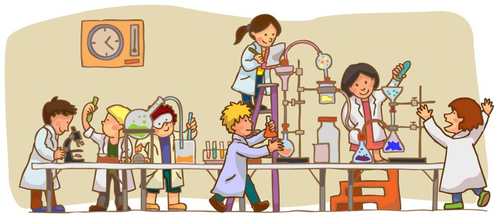 Resultado de imagen para niños en un laboratorio