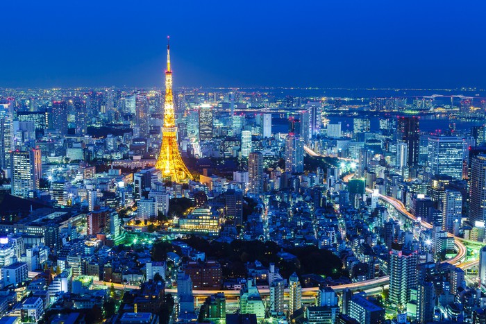 Wall Art New Painting Tokyo Tower Whiteboard paint Art
