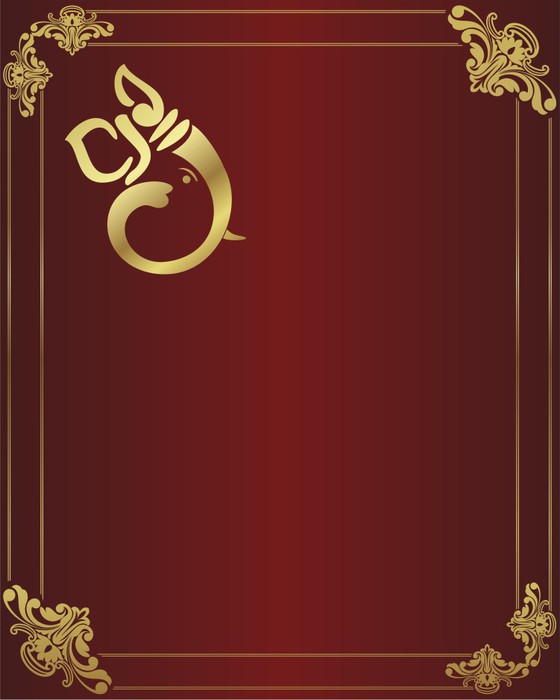 Ganesha Hindu Wedding Card Royal Rajasthan India Sticker Pixers Ganesha Hindu Wedding Card Royal Rajasthan India Pixerstick Sticker Celebrations