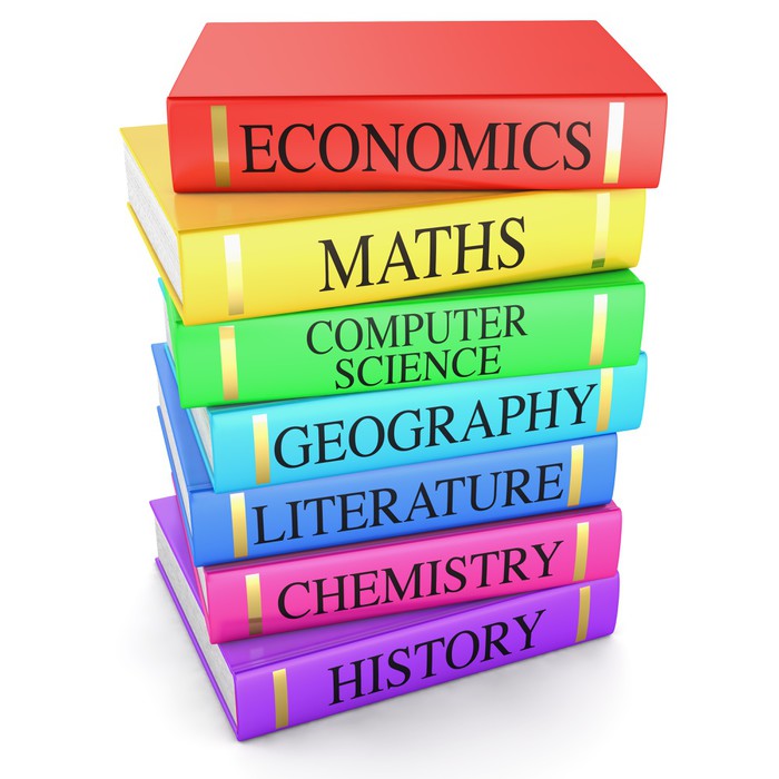 Fotomural Libros escolares Libros aislados • Pixers® Vivimos para