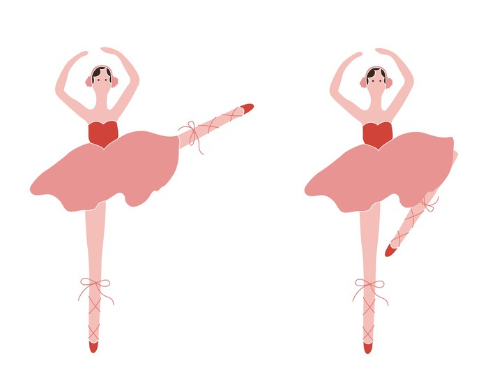 Ballerina Wall Decal Pixers We Live To Change Ballerina Wall Decal Other Feelings