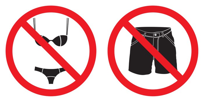 no short pants sign no swimsuit sign sticker pixers no short pants sign no swimsuit sign sticker pixers