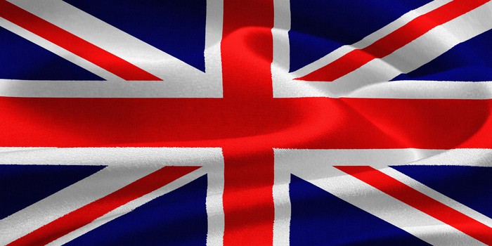 Plakat Flaga Wielkiej Brytanii Pixers yjemy by zmienia