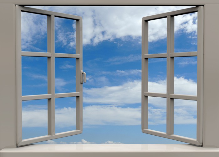 Poster Fenster 3D • Pixers® Wir leben, um zu verändern