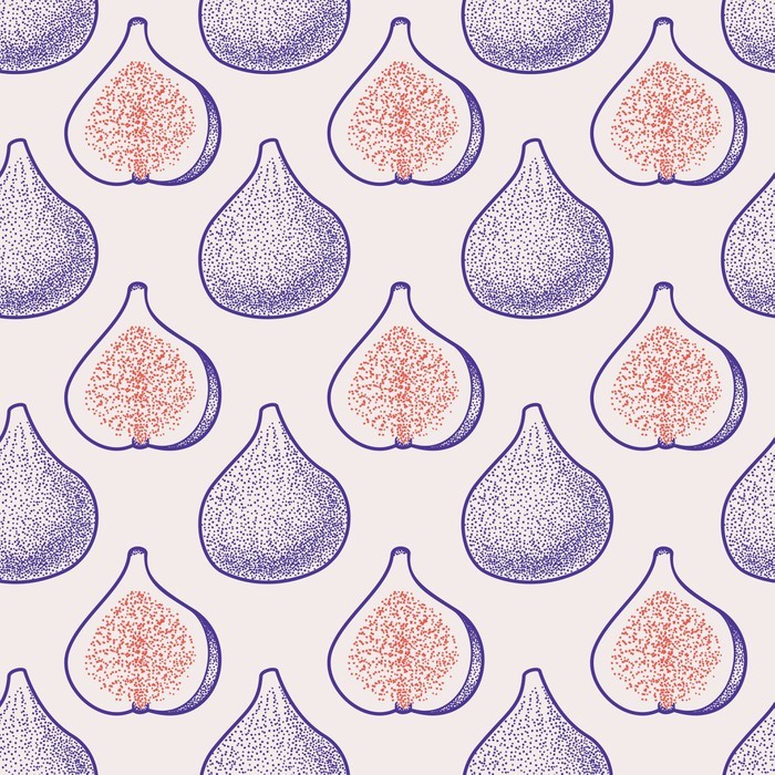 Seamless figs Self-Adhesive Wall Mural - 