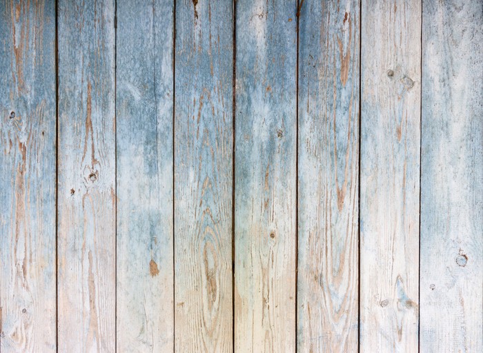 Blue Vintage Wooden Background Vinyl Wall Mural Blue Vintage Wooden Background Vinyl Wall Mural